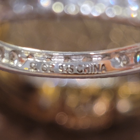 Sterling silver eternity band(s) - Picture 4 of 6